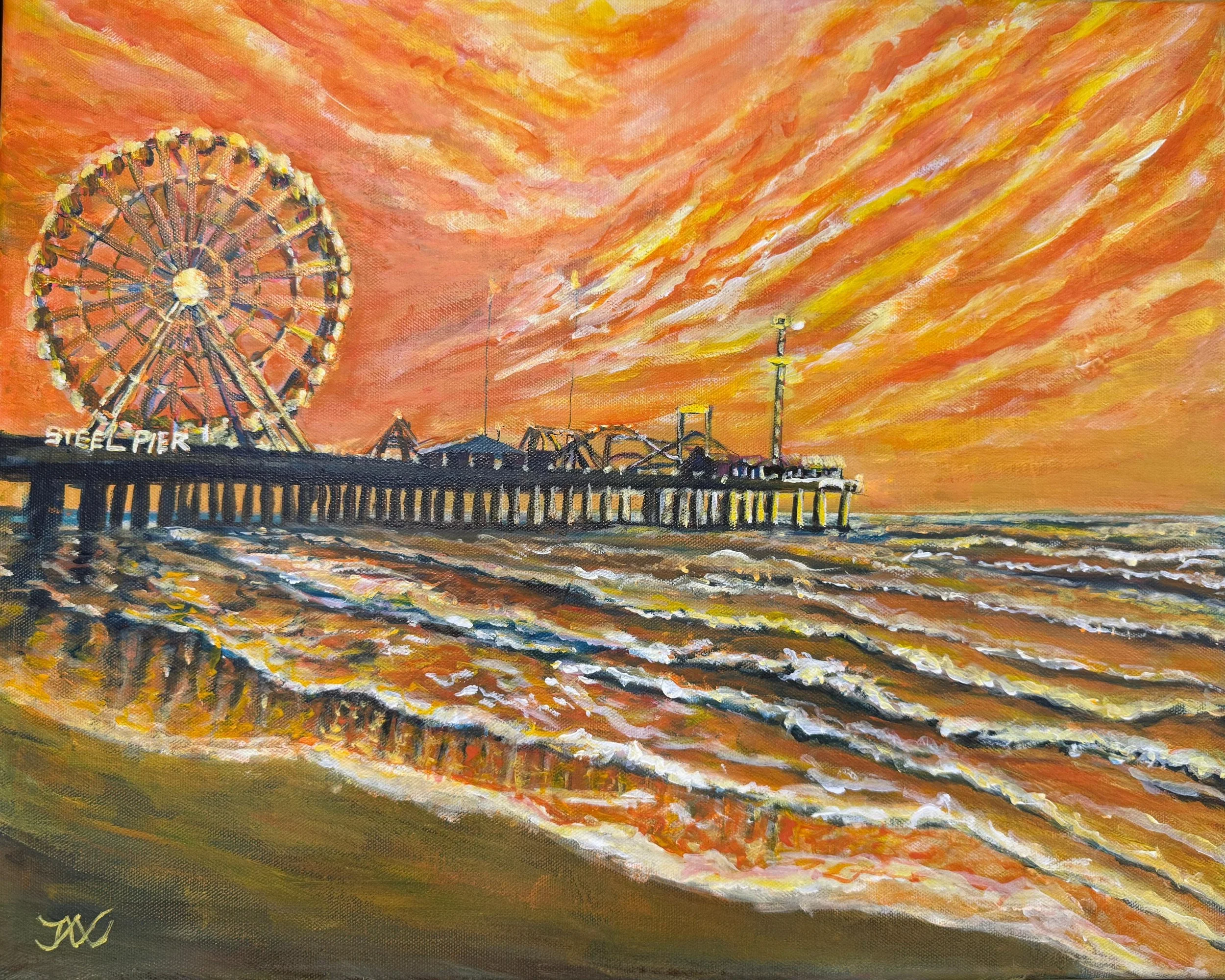 Jax Kwok, Threshold of Hope, Acrylic, 16x20x2in, NFS — JAX KWOK